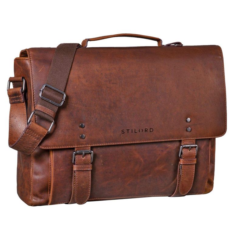 "Alfred" Vintage Business Bag Leather