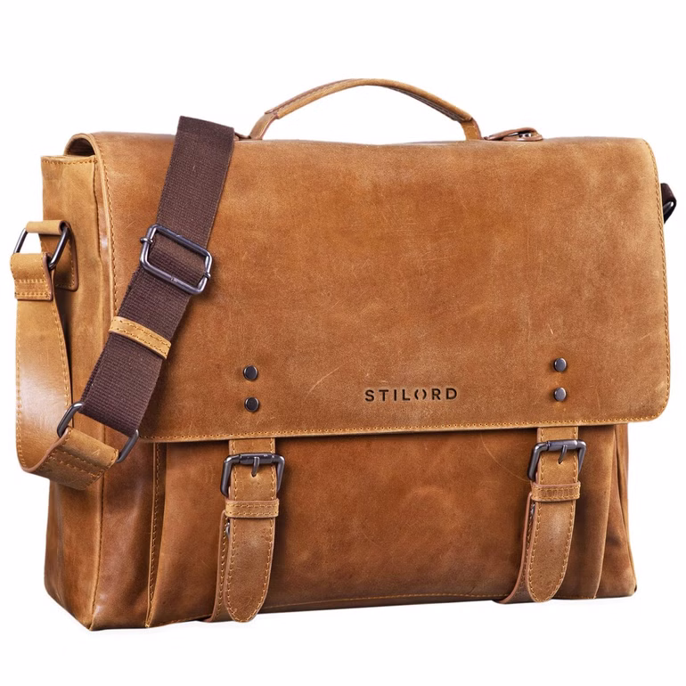 "Alfred" Vintage Business Bag Leather "Alfred" Vintage Business Bag Leather