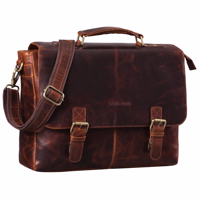 "Dorian" Big Briefcase Leather Gents "Dorian" Big Briefcase Leather Gents