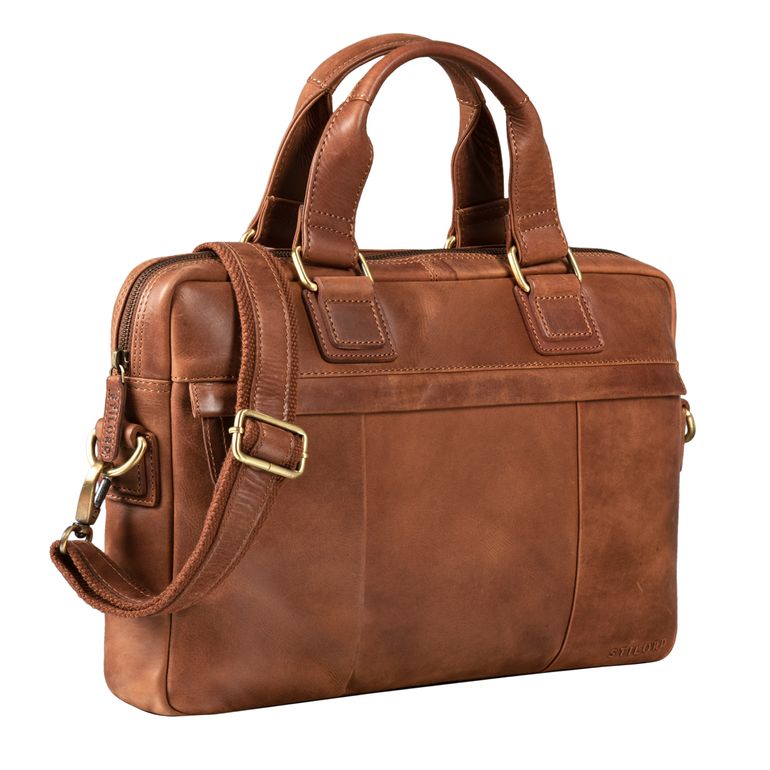 "Andrew" Vintage Business Leather Bag