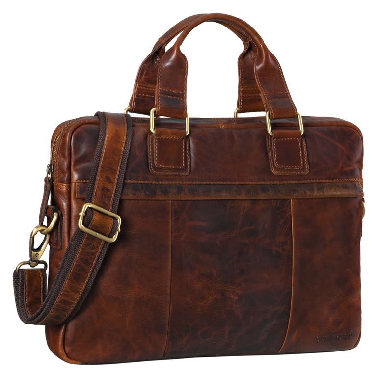 "Andrew" Vintage Business Leather Bag