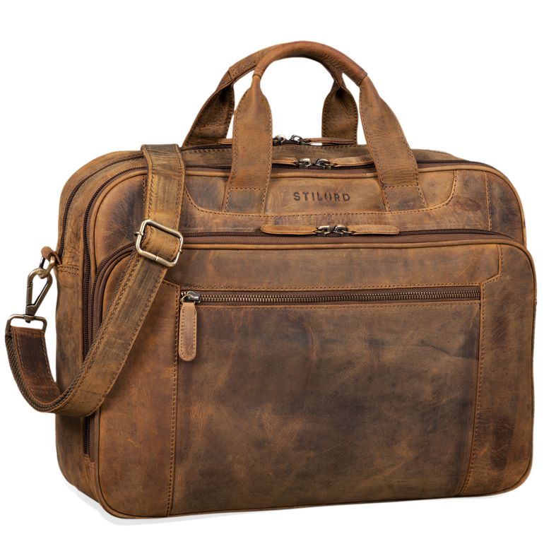 "Nelson" Business Bag Leather Men