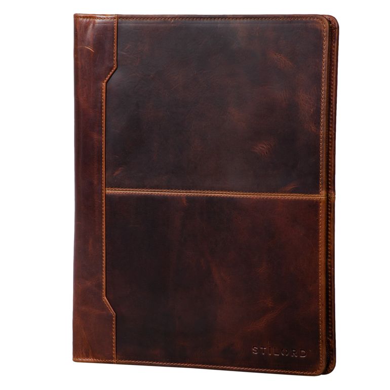 "Harrison" Leather Conference Map for 12" Tablets