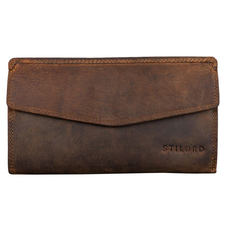 "Gloria" Leather Wallet Ladies RFID