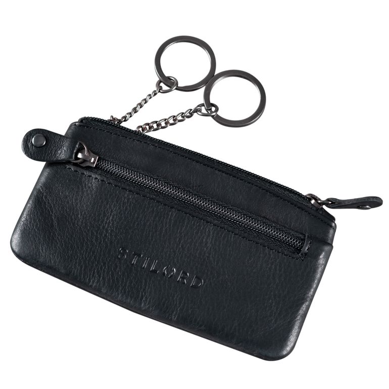 "Theo" Leather Key Pouch For Men
