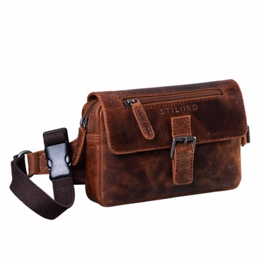 Homens de Couro "Ian" Fanny Pack