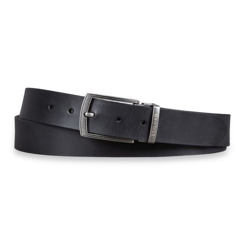 [Bundle] Leather Belt Men Black Vintage