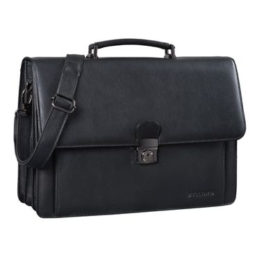 Angelo Vintage Briefcase echt leder