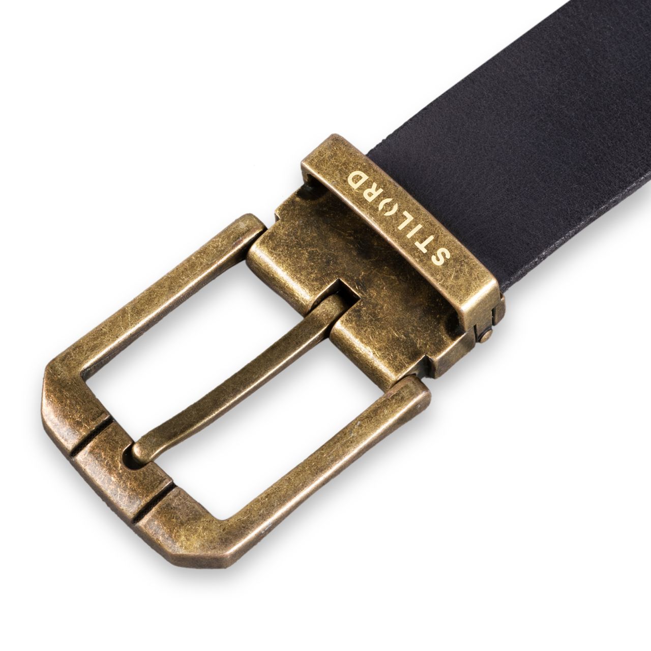 Cartvelli leren riem heren zwart 130 cm - volnerfleer 40 mm - echt leer - Made in Germany - kortbaar - Leather Belt men black - voor jeans, pak & chino - cadeau voor mannen