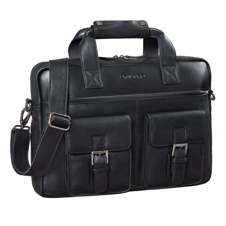 "Frederico" Leather Briefcase 13,3'' 