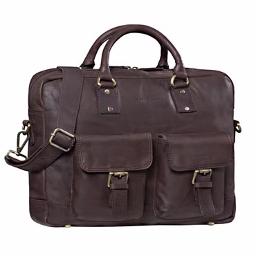 "Noam" Leather Business Bag Men Women
