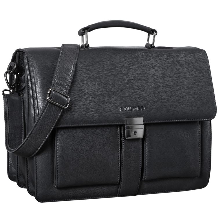 "Eros" Briefcase Bag Leather 15,6