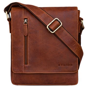 "Easton" Flap Over Leather Bag