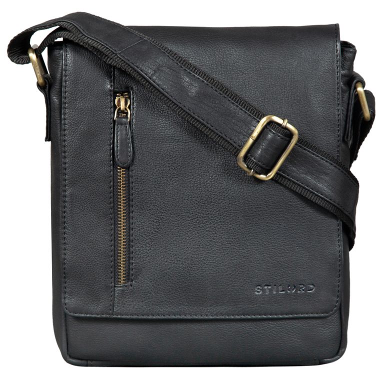 "Easton" Flap Over Leather Bag