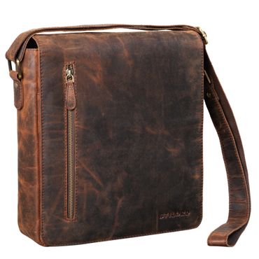 "Jones" Messenger Bag Mens Leather