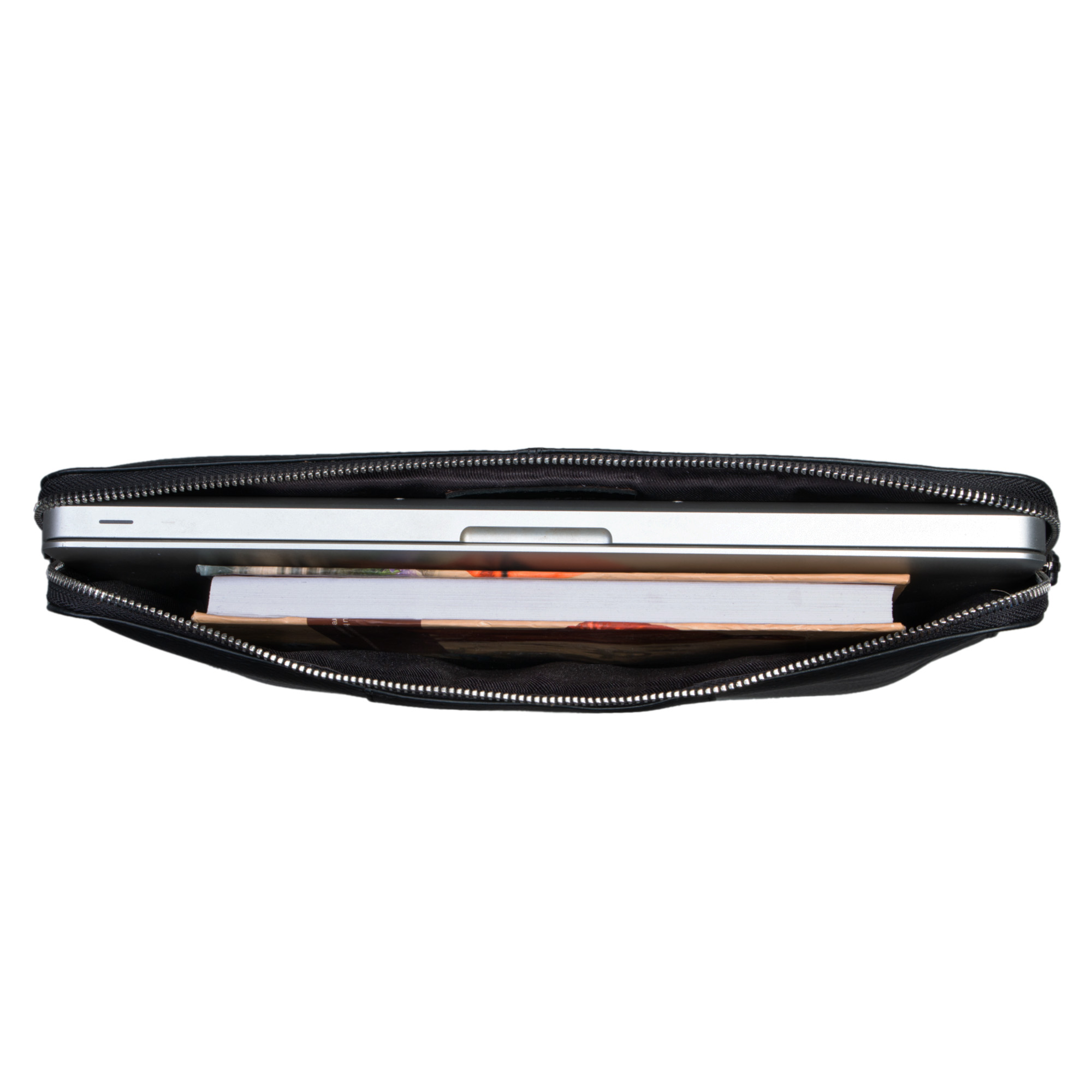The Wilson Black Leather Clutch Bag