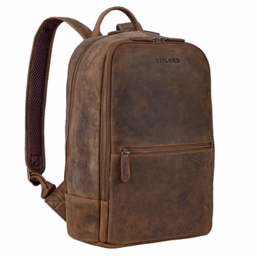 "Kellis" Mochila Vintage de Couro – Grande para Laptop 15" em Couro Legítimo
