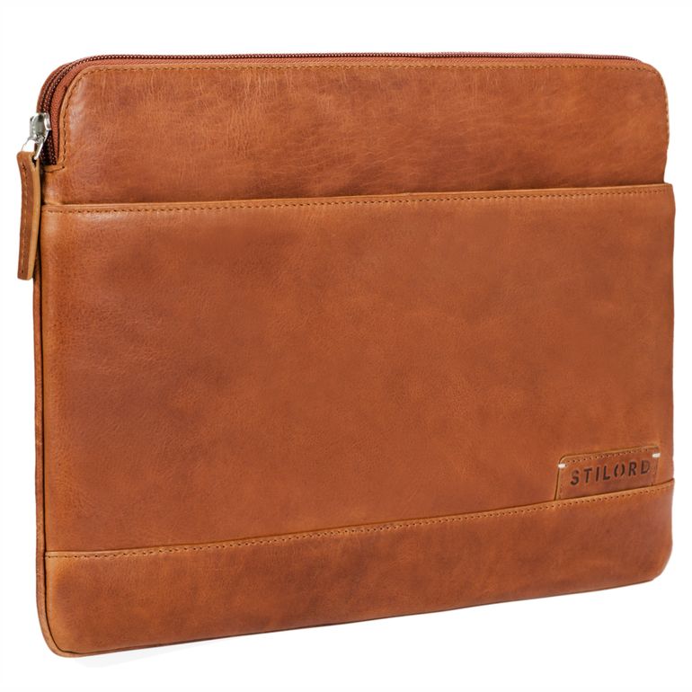 B-Stock "Robb" Vintage kožená taška na notebook pro 13,3 palce
