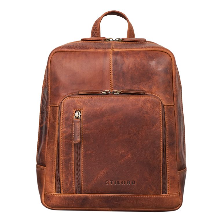 "Walker" Leather Backpack Daypack Small
