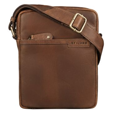 "Blake" Genuine Leather Messenger Bag