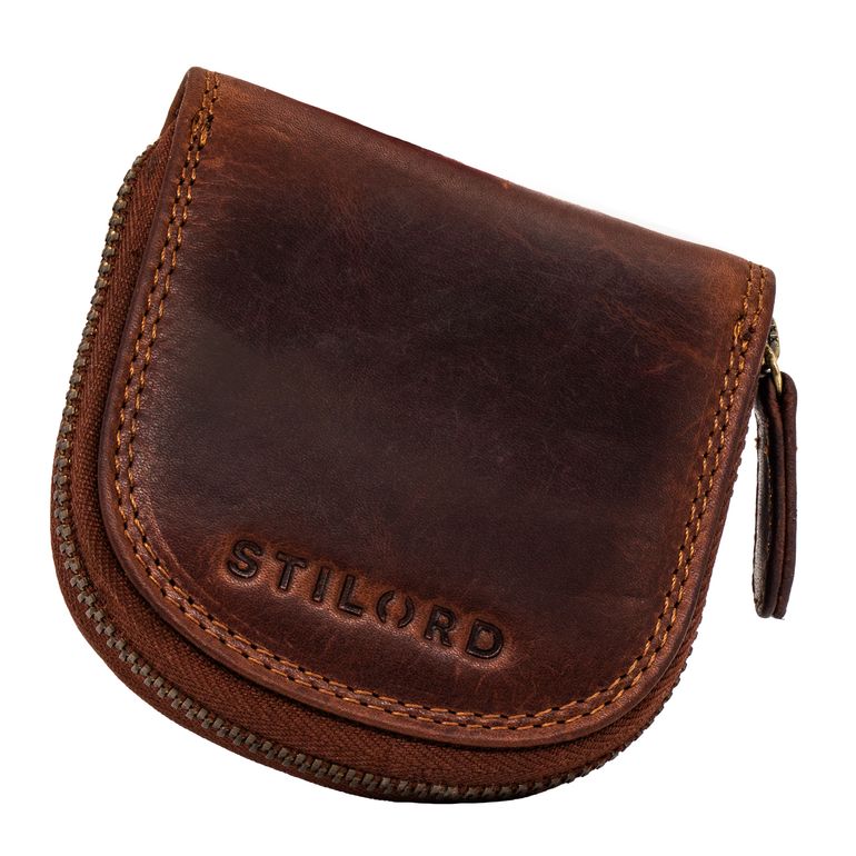 "Cash" Mini Leather Coin Purse