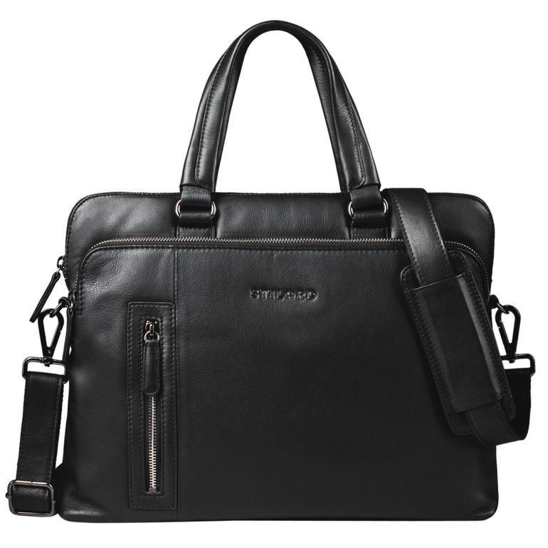 "Lory" Womens Leather Briefcase Bag