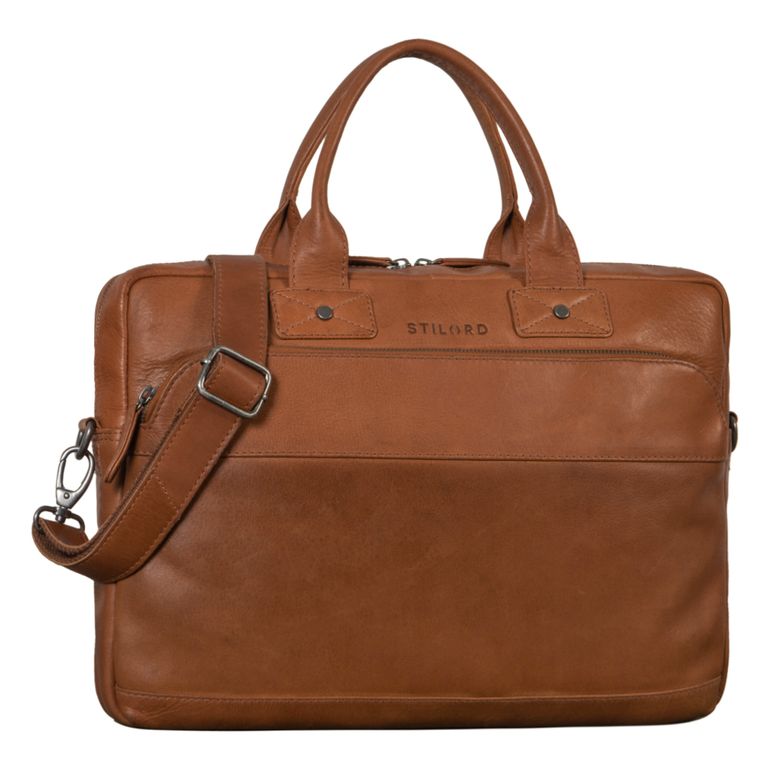 "Alvin" Business Laptop Bag Leather