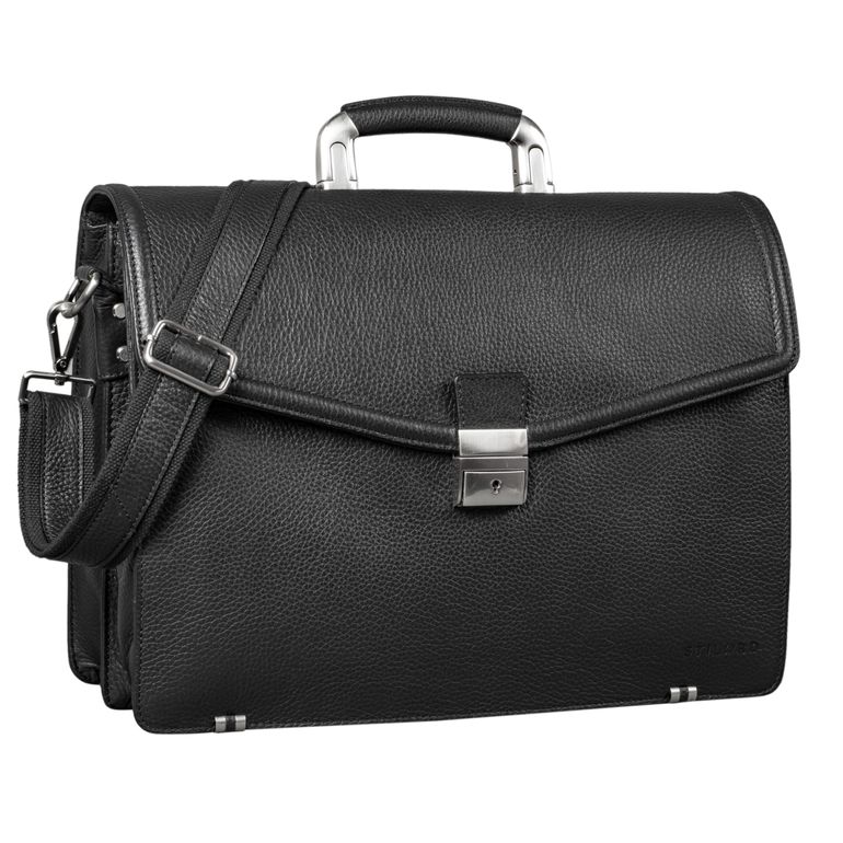 "Lazarus" Briefcase Couro Grandes Cavalheiros