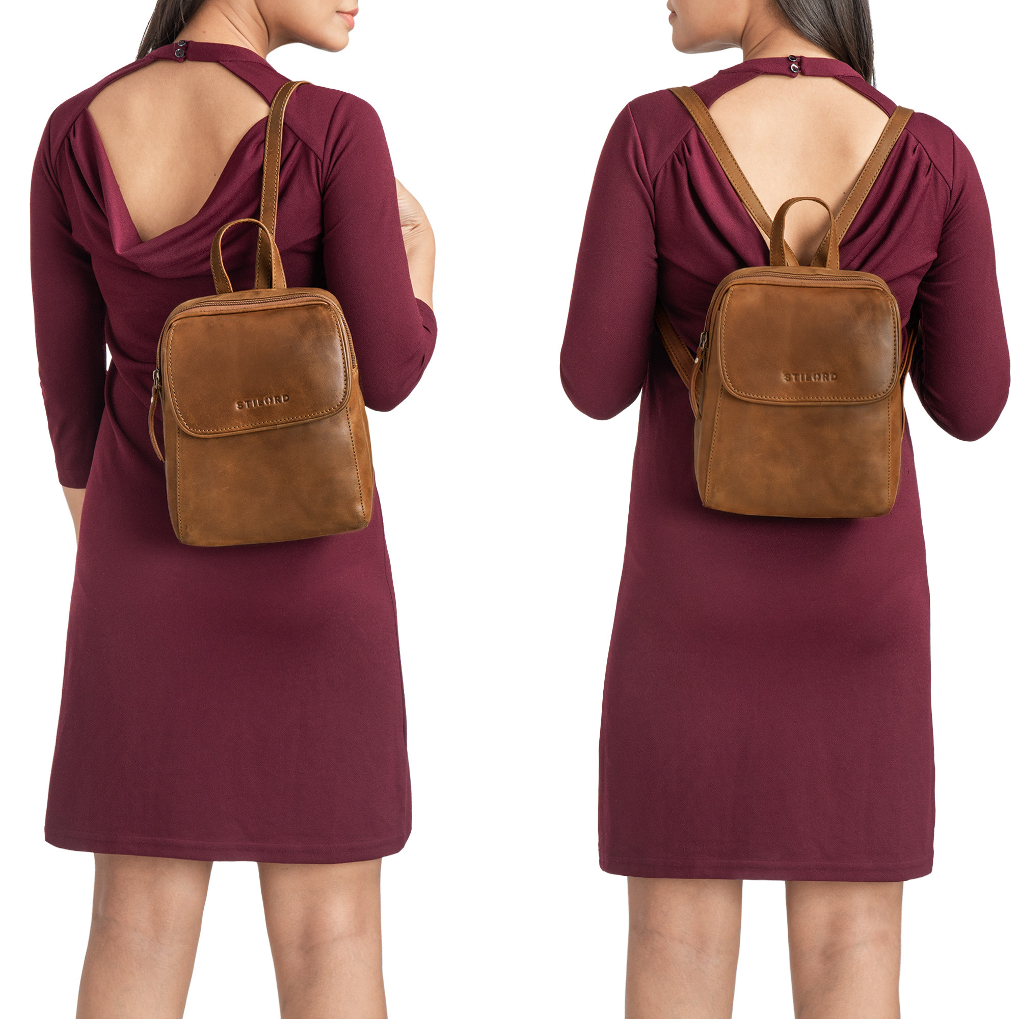 "Valentina" Daypack Vintage voor Dames STILORD