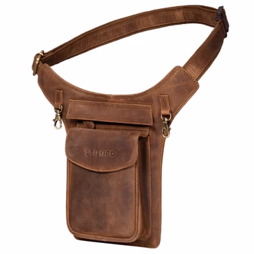 "Frankie" Heuptas Leer Vintage