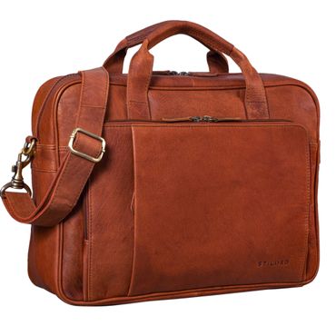 "Rodrigo" Vintage Leather Briefcase