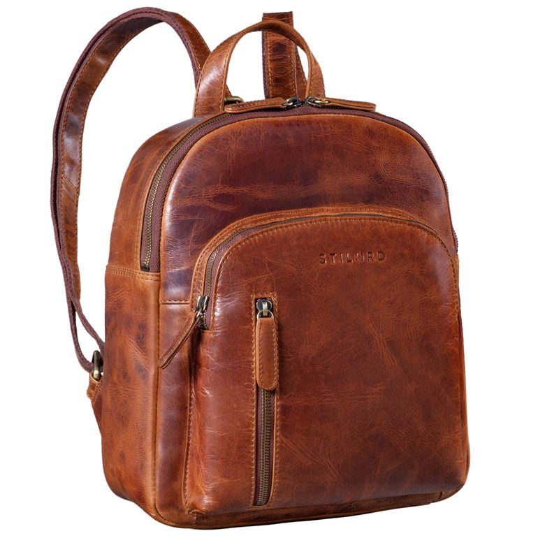 "Summer" Leer Daypack Vintage Dames