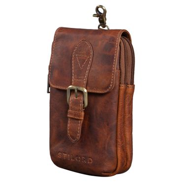 "Harper" Phone Belt Pouch Leather 