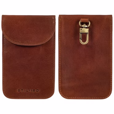 "Savior" Leather Faraday Bag for Car Keys