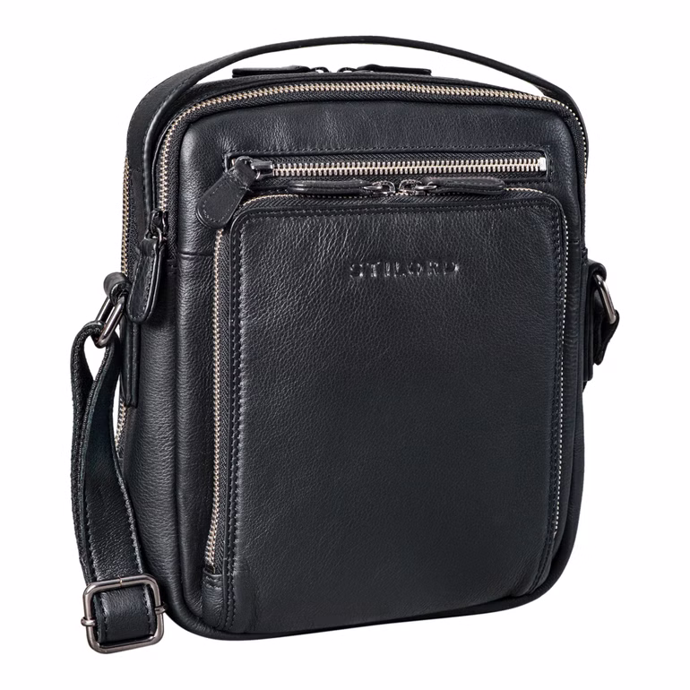 "Ilkay" Heren Schoudertas Leer Vintage "Ilkay" Heren Schoudertas Leer Vintage