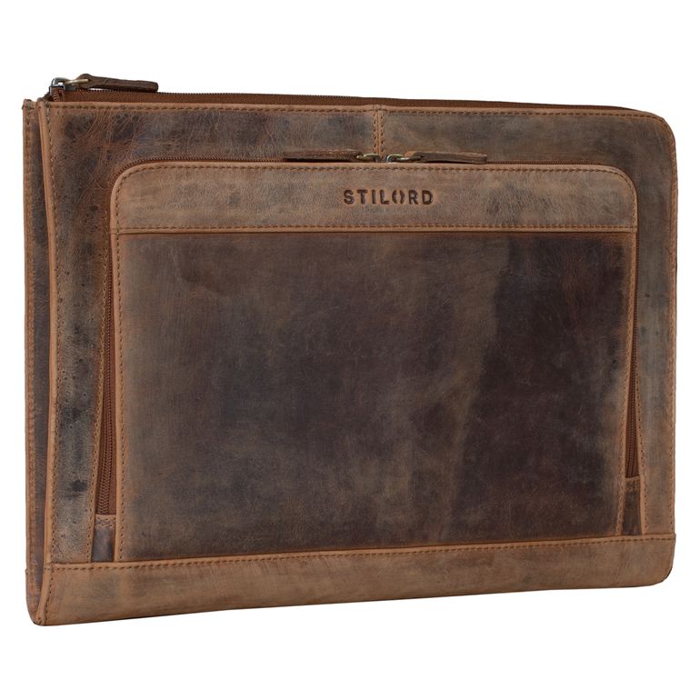 "Dillon" Conferene Folder Leather Vintage