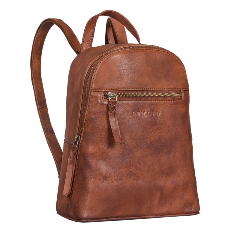 "Amira" Womens Backpack Purse Leather