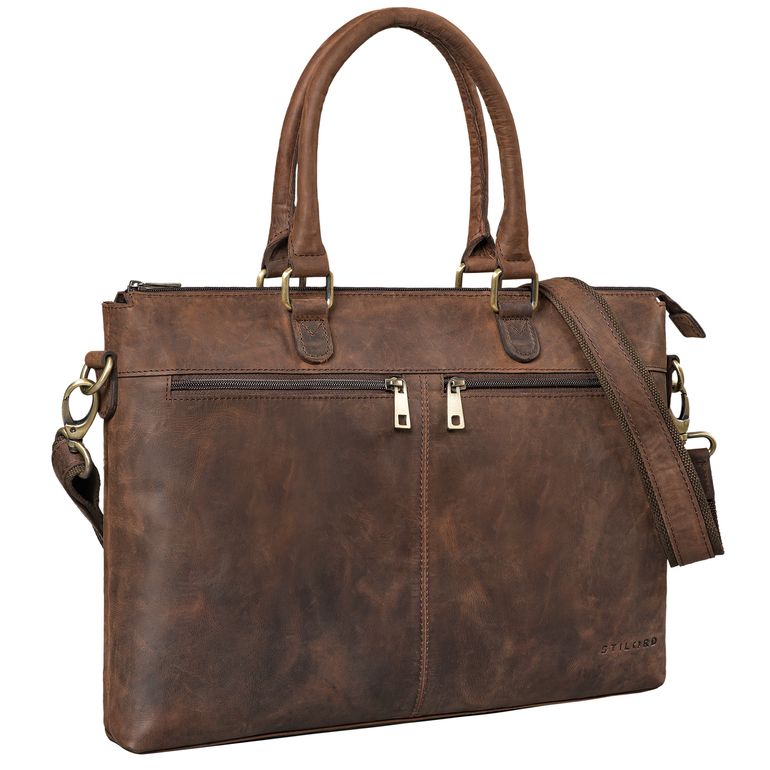 "Bailey" Business laptop bag leather