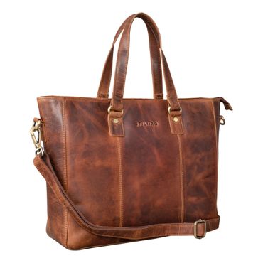 "Emmeline" Leather Business Tote Bag