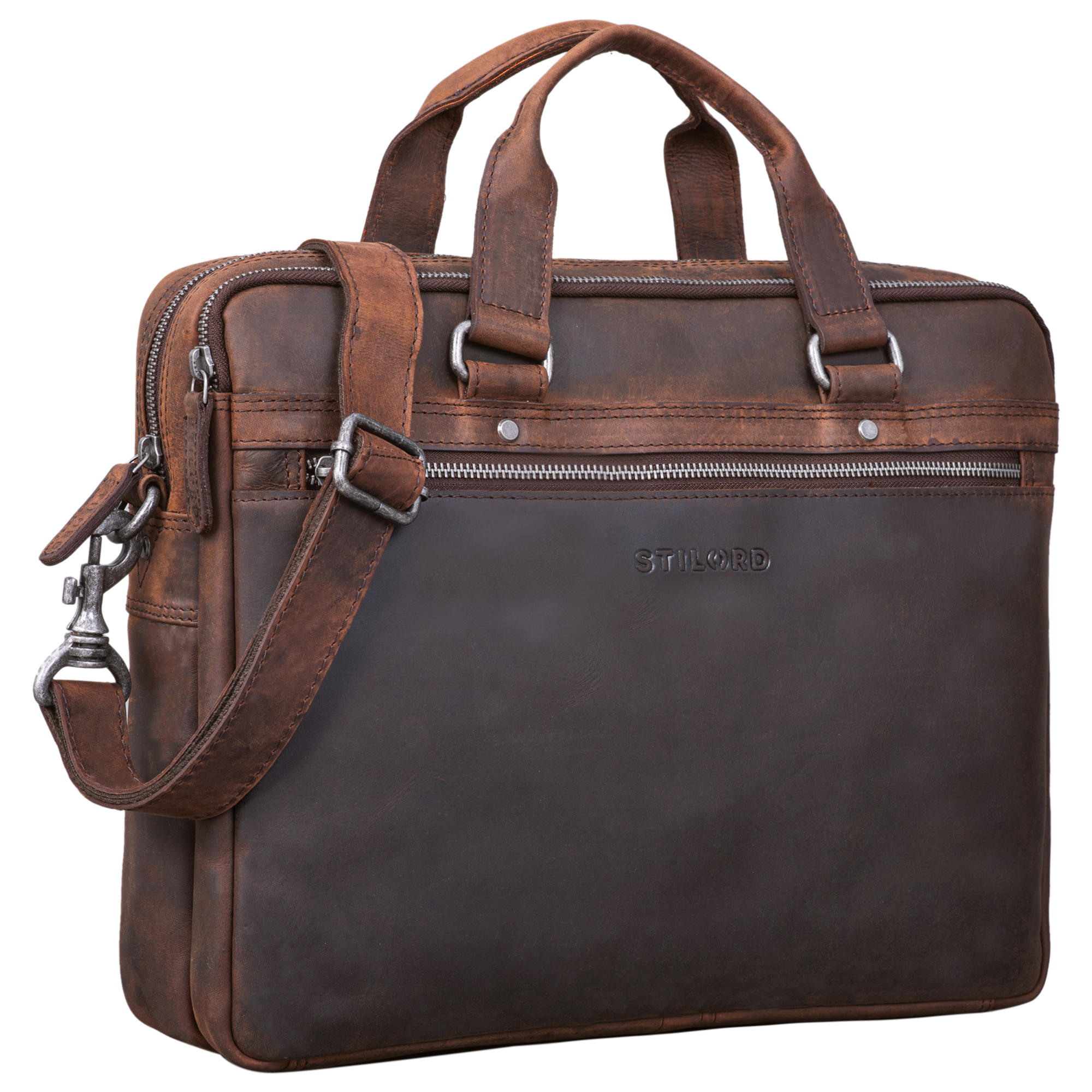 Leather bag clearance for laptop 15