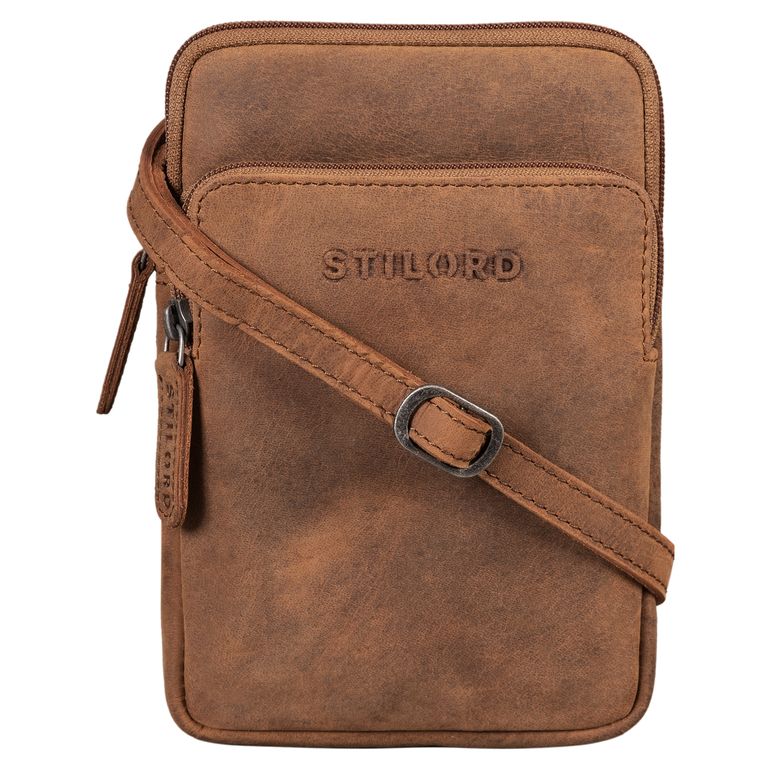 "Elin" Phone Pouch Leather Crossbody