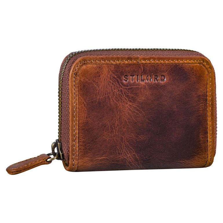 "Vanja" Leather Key Case Vintage