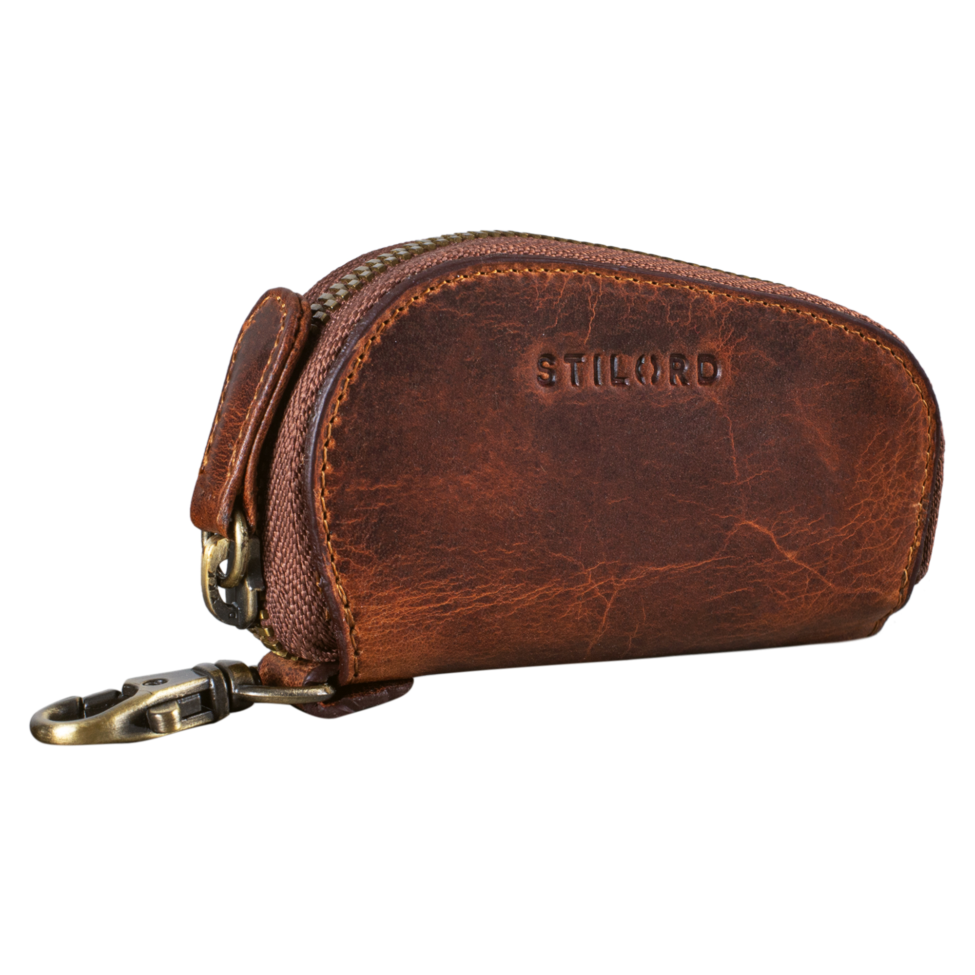 Willy Key Fob Case Leather
