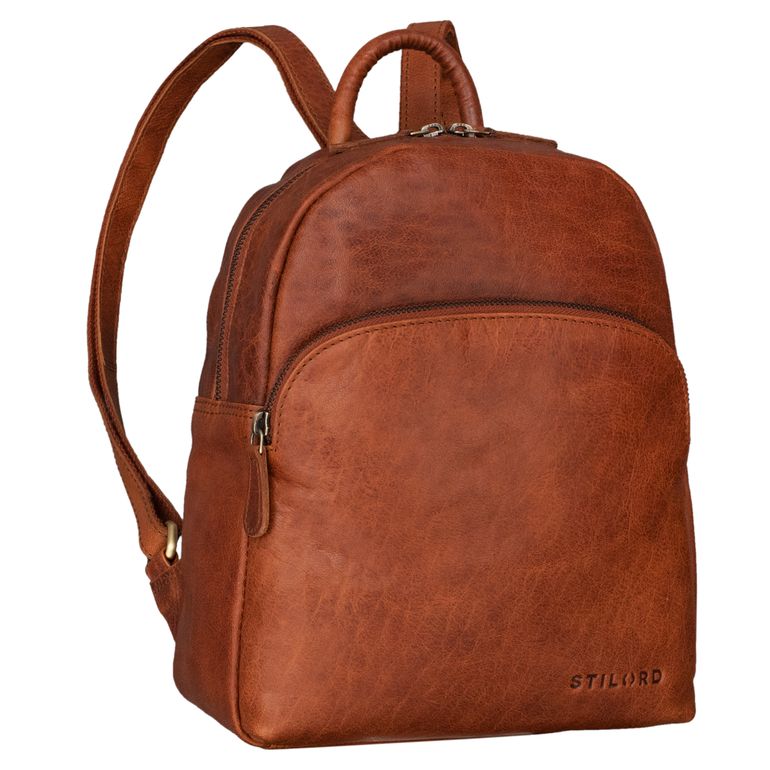 "Linnea" Leather Rucksack Bag for Women