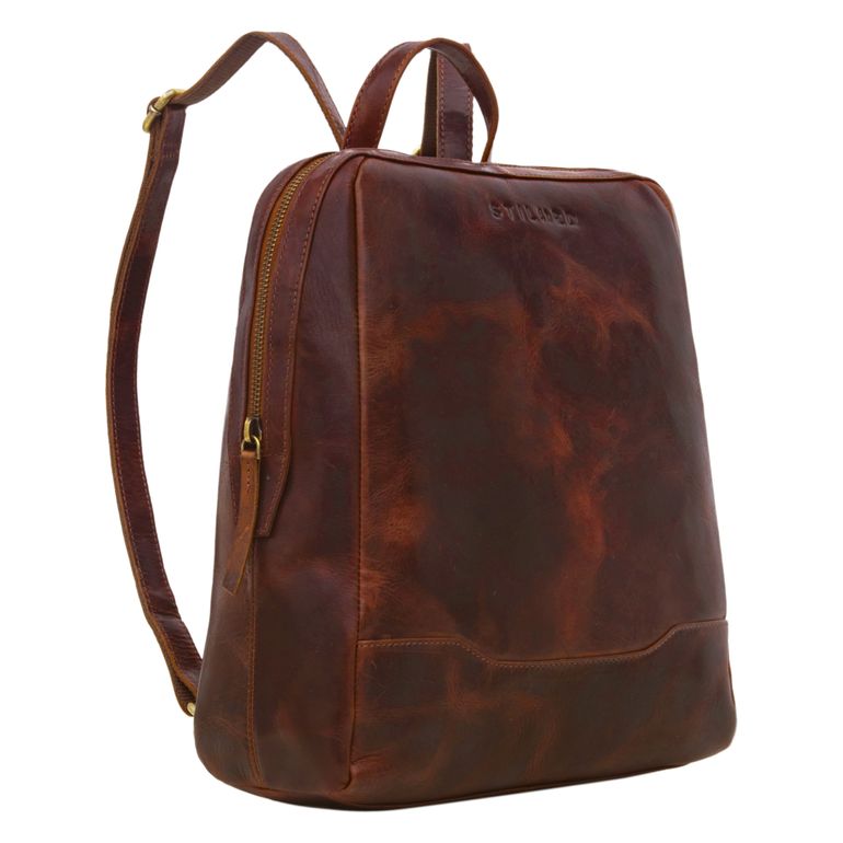 "Maxime" Small Leather Daypack for Women and Men