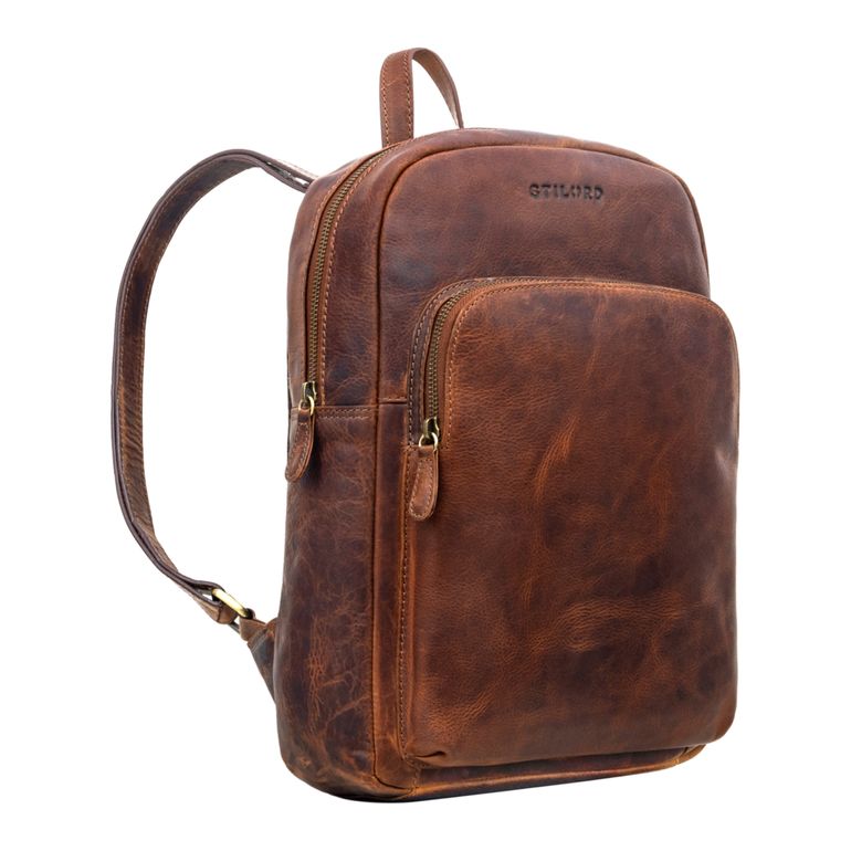 "Jona" Business Backpack Leather Large Vintage