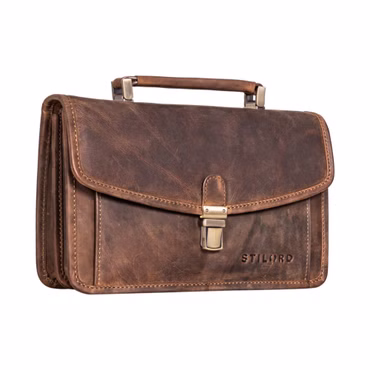 "Yael" Læder Clutch Lille Vintage Mini Håndtaske til Kvinder