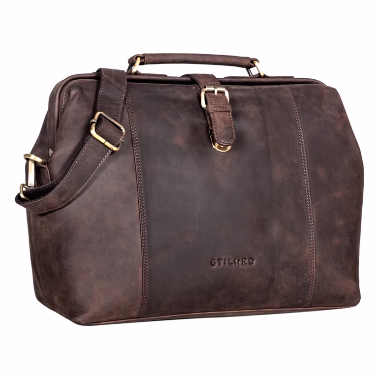 "Johannes" Vintage Doctor's Bag Leather