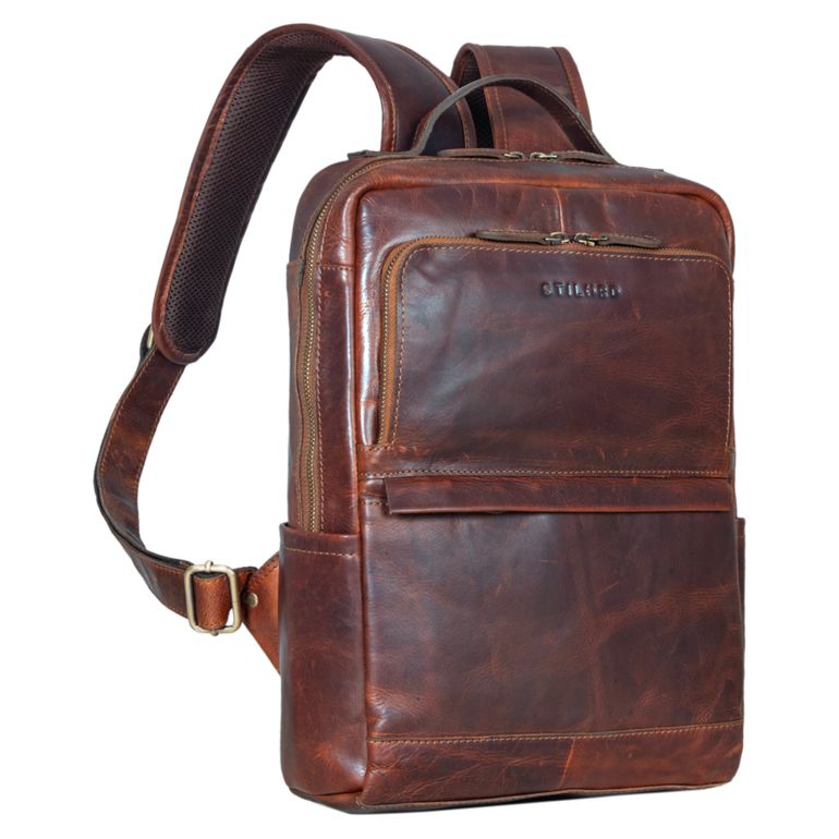 "Albie" Laptop Backpack Leather 13.3 Inch