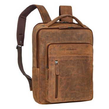 "Tory" Leather Backpack Large Men Women
